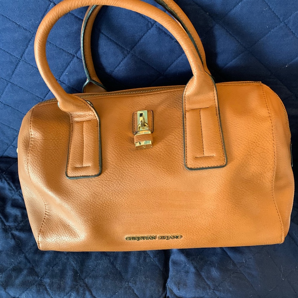 Christian Soriano Faux Leather Handbag  $20